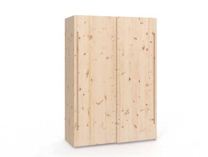Schiebetürenschrank aus Zirbe „Viktor“ 2-türig Schiebetürenschrank aus Zirbe „Viktor“ 2-türig von LaModula