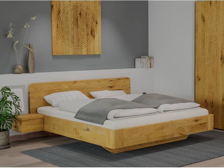 Wildeichenbett „Cloe“ Wildeichenbett „Cloe“ von LaModula