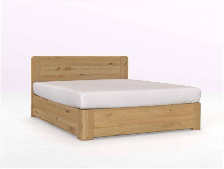 Wildeichenbett Hell „Niklas“ Boxspring Wildeichenbett Hell „Niklas“ Boxspring von LaModula