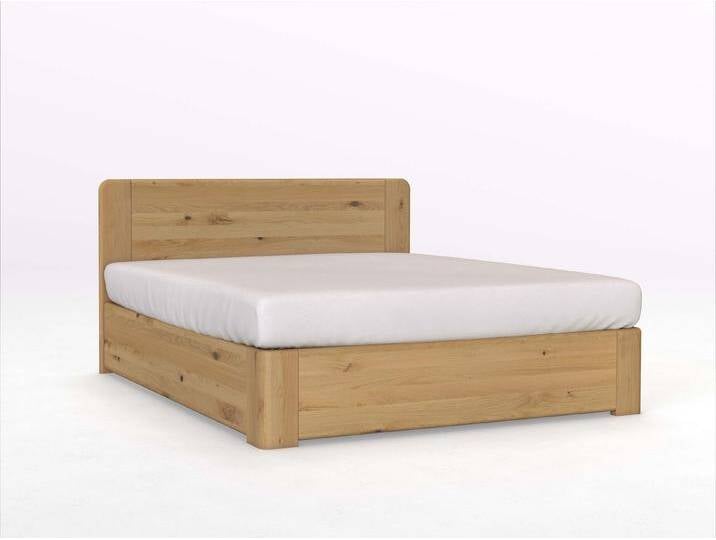 Wildeichenbett Hell „Niklas“ Boxspring Wildeichenbett Hell „Niklas“ Boxspring von LaModula