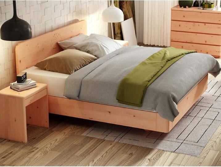 Zirbenholzbett „Clara“ Boxspring Zirbenholzbett „Clara“ Boxspring von LaModula
