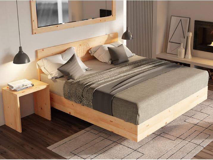 Zirbenholzbett „Lukas“ Boxspring Zirbenholzbett „Lukas“ Boxspring von LaModula