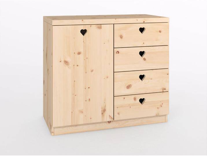 Zirbenkommode „Heidi“ 100 cm von LaModula