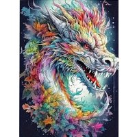 Diamond Painting Diy-Set Bild Drache Gothik Fantasy Steinchen Kleben Diamant Malerei Komplett Mosaik Basilisk Monster Stark Kreativ Bunt Diamond Painting Diy-Set Bild Drache Gothik Fantasy Steinchen Kleben Diamant Malerei Komplett Mosaik Basilisk Monster Stark Kreativ Bunt von LaPerlaDiSaWi