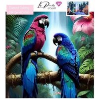 Diamond Painting Diy-Set Bild Papagei Vogel Dschungel Wald Urwald Natur Tier Regenwald Bunt Steinchen Kleben Diamant Malerei Komplett Mosaik Diamond Painting Diy-Set Bild Papagei Vogel Dschungel Wald Urwald Natur Tier Regenwald Bunt Steinchen Kleben Diamant Malerei Komplett Mosaik von LaPerlaDiSaWi