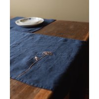 Leinen Tischläufer | Optional Stickerei von LaPetiteAlice