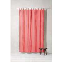 Schiebevorhang in Watermelon Pink Aus Massivem Leinen | Optional Stickerei von LaPetiteAlice