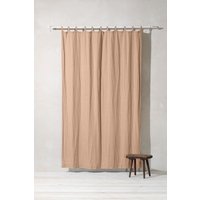 Tab Top Vorhang in Misty Rose Solid Leinen | Optional Stickerei von LaPetiteAlice