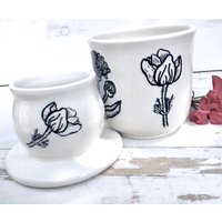 Le Beurrier Breton, Kollektion Amsterdam, Couleur Blanc von LaPoterieduChalet