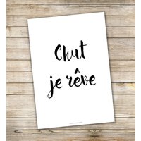 Destockage/A4-Plakat - "Ich Träume" Destockage/A4-Plakat - "Ich Träume" von LaPoupettePaillettes