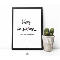 Destockage/A4-Plakat - "Komm, Dass Wir Uns Lieben" Destockage/A4-Plakat - "Komm, Dass Wir Uns Lieben" von LaPoupettePaillettes