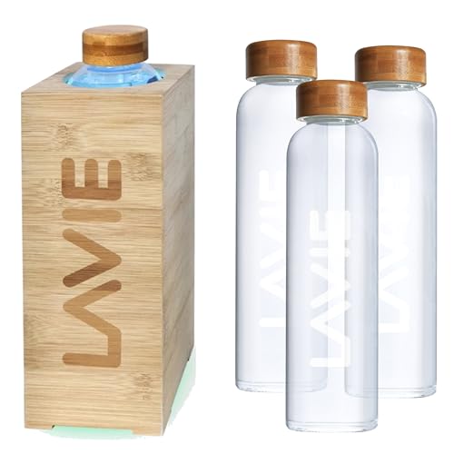 LaVie Premium – Innovativer Bambus-Wasserreiniger, UVA-Licht, kein Verbrauchsmaterial, verwandelt Ihr Leitungswasser in weiches, köstliches Wasser in 15 MN, 4 l von LaVie