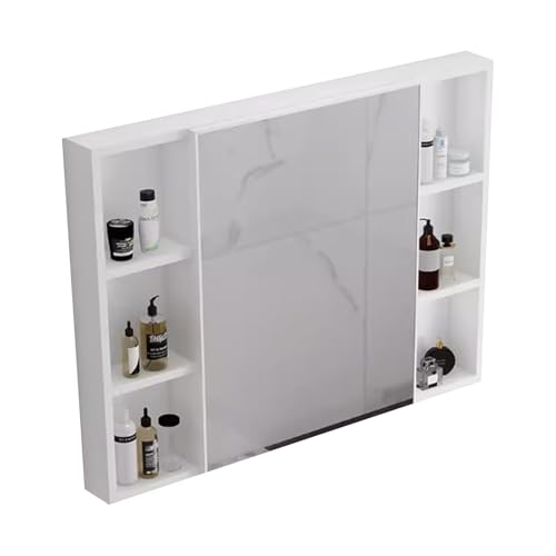 LaYiQimn Badspiegel Badezimmerspiegelschrank mit HD-Spiegel und wandmontiertem Lagerregal. Eingelassene Medizinschränke für die Organisation und Aufbewahrung im Badezimmer LaYiQimn Badspiegel Badezimmerspiegelschrank mit HD-Spiegel und wandmontiertem Lagerregal. Eingelassene Medizinschränke für die Organisation und Aufbewahrung im Badezimmer von LaYiQimn