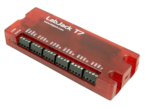 Lab Jack T7 USB und Ethernet Multifunktional - Präzise Messung Echtzeitüberwachung - Signalaufbereiter Analog DAQ Gerät - Drittanbieter-Software von LabJack