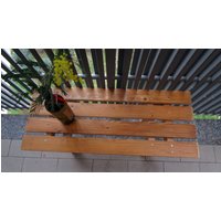 Bank, Stuhl Für Esstisch, Eingangssitz Oder Kinderzimmer. Terrassen - Balkonsitzplatz. Hergestellt Aus Recyceltem Und Wiederverwendetem Holz von LabMilano
