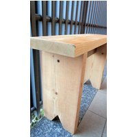 Bank, Stuhl Für Esstisch, Eingangssitz Oder Kinderzimmer. Terrassen - Balkonsitzplatz. Hergestellt Aus Recyceltem Und Wiederverwendetem Holz von LabMilano