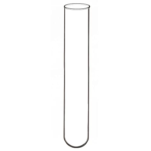 Labasics 15 Stück Reagenzgläser Glas, 15 Pack Test Tubes Borosilikatglas Rundboden Reagenzglas, 30 mm OD X 165 mm Länge von Labasics