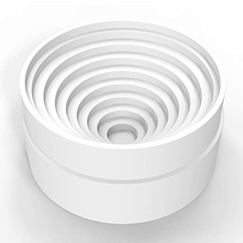 Labasics Kunststoff Kolben Ständer, stapelbare Polypropylen Rundboden Flask Ständer Flask Halter für Rundboden Flaschen bis 5 L, 90 mm von Labasics
