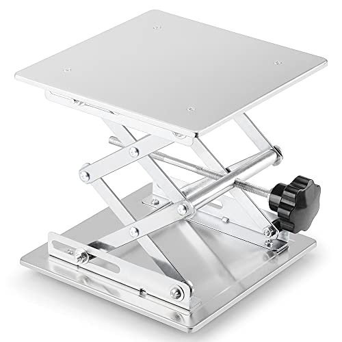 Labasics Laborhebebühne, 250 x 250 mm Lab Jack Scherenständer Hubtisch aus Edelstahl, Hebebühne Labor, Erweiterbarer Hebehöhenbereich von 100 mm bis 360 mm, Maximal Unterstützte Gewicht 20 KG Labasics Laborhebebühne, 250 x 250 mm Lab Jack Scherenständer Hubtisch aus Edelstahl, Hebebühne Labor, Erweiterbarer Hebehöhenbereich von 100 mm bis 360 mm, Maximal Unterstützte Gewicht 20 KG von Labasics