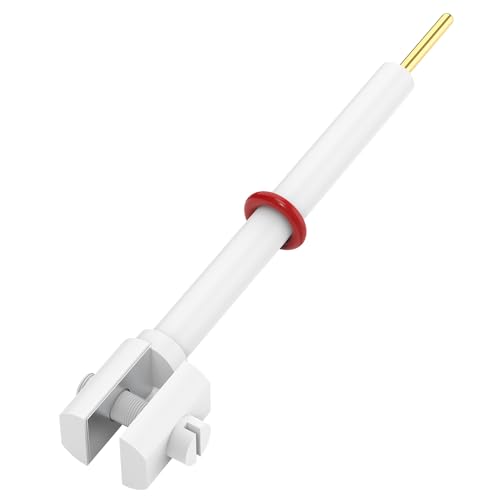 Labasics PTFE Platin Elektrode Halter, Elektrolyt Zelle Elektrode Klemme Fest Probe Leitfähig Halter Clip mit 10 x 15 mm Hohe Reinheit Platin Blatt und PTFE Körper von Labasics