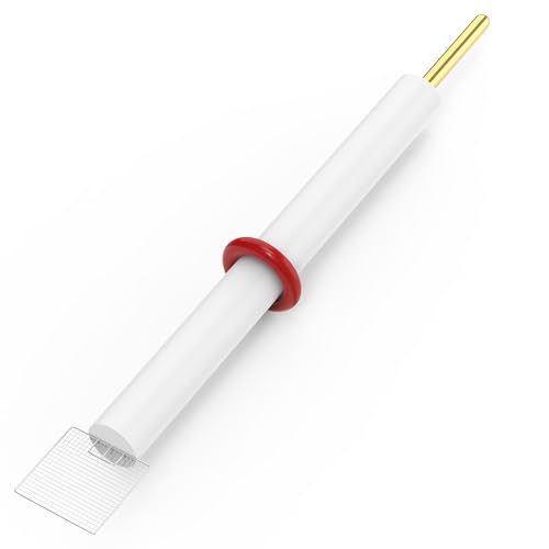 Labasics Platinnetzelektrode, 99,99% Reinheit 10x10 mm Pt Netz-Gegenelektrode Platinnetz-Blechelektrode mit PTFE-Gehäuse Elektrode für elektrochemische Zellen von Labasics