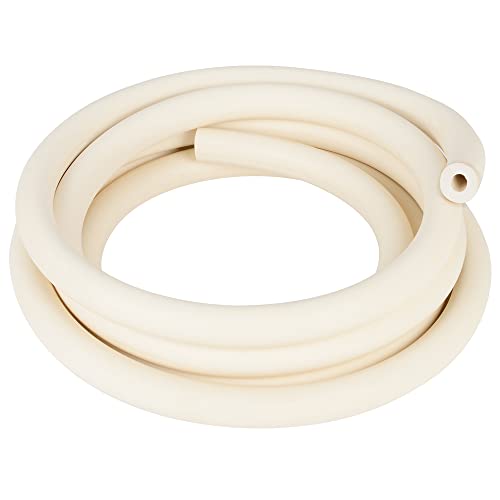 Labasics Vakuum Gummischlauch, 12 mm AD 8 mm ID Vakuumschlauch Naturkautschukschlauch für Vakuum, 8 x 12 mm Passend für Labasics Glaswaren Laborgeräte, 3 Meter von Labasics