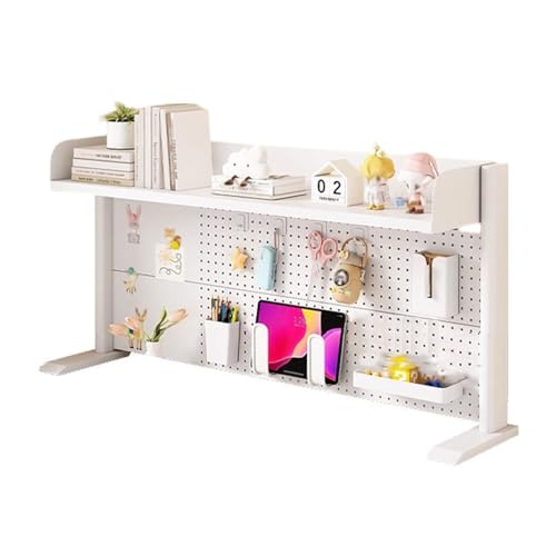 Labasuan Schreibtisch-Stehregal, Schreibtisch-Organizer Mit Lochwand, Schreibtisch-Organizer(39.3in) von Labasuan