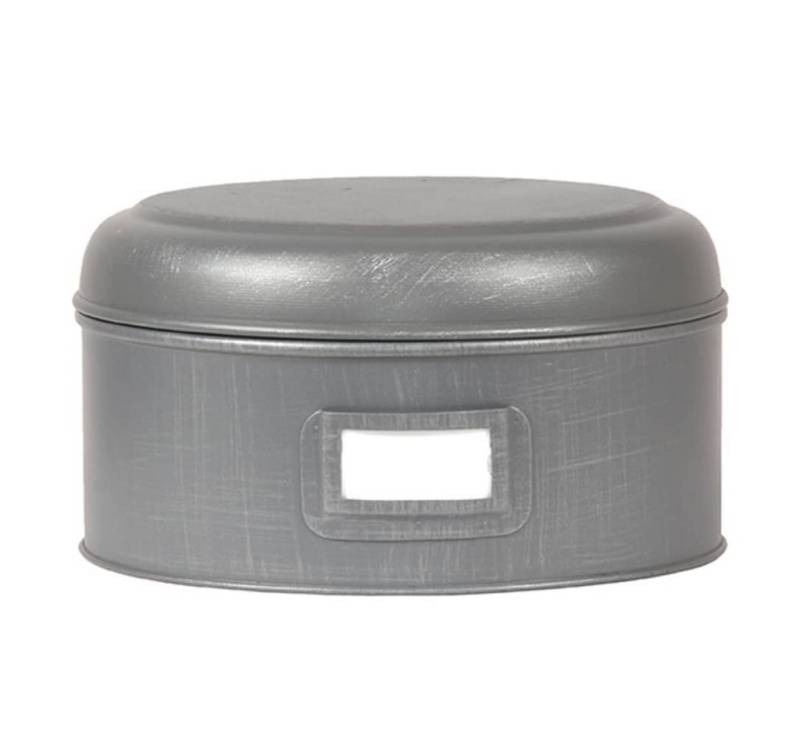 Label51 Frischhaltedose Aufbewahrungsbehälter 22x12 cm Gr. L, Metall, (1-tlg) von Label51
