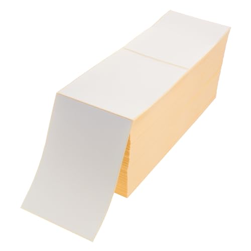 Labelident Versandlabel 4x6-100 x 150 mm I 2.000 Thermo-Etiketten I Selbstklebende Leporello Versandaufkleber für DHL, DPD, Fedex, GLS, Hermes, UPS von Labelident