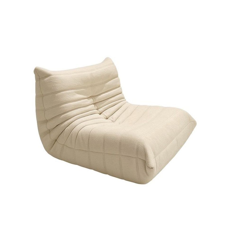 Labett Relaxsessel TOGER Lazy Bodensessel Sofa-Stühle mit Rückenlehne Tatami-Sitzsack, Couch Lesesessel Schaukelstuhl Armloses für Wohnzimmer, Schlafzimmer von Labett