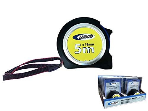 Labor Kompaktes Flexometer, 05 m x 19 mm von Labor