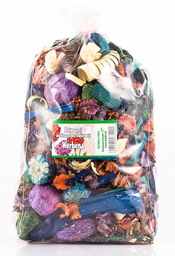 Potpourri Verbene Duftende Getrocknete Blumen | Großes Paket 1100 ml ≈ 150-190 g | Florale Wohnungsdekoration | Trockene Blumen für Vase, Wohnzimmer, Schlafzimmer, Badezimmer | Subtiler Verbenenduft von Laboratoria Zapachu