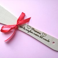 Geschenkidee Muttertag Holzkelle Mit Personalisierter Gravur Muttertag von LabottegadiluluStore