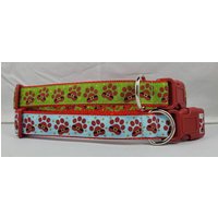 Weihnachtspfoten Hundehalsband Weihnachten Grinch von LabradorableCollars