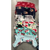 Lg Vorgefertigte Weihnachts-Fleece-Pyjamas Mit Stehkragen Und Drop-Down-Tropfen 20% Zur Rettung von LabrujasJewels