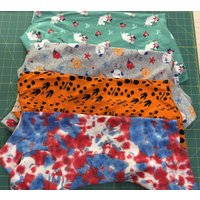 Md Vorgefertigte Baumwolle Stricken Pyjamas Mit Stehkragen Pj's Medium Designs in Drop Down 20% Geht An Crest Care von LabrujasJewels