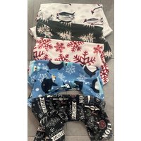 Md Vorgefertigte Fleece Weihnachten Jammie Rollkragen Designs in Drop Down 20% Geht Zur Rettung von LabrujasJewels