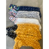 Sm Jammie Kunstpelz Rollkragen Pyjamas Pj's Farben in Drop Down Small 20% Geht An Crest Care Rettung von LabrujasJewels