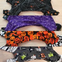 x Sm 12, 10-Zoll-Rüschen Oder Jammies Halloween Cotton Knit Pyjamas Designs in Drop Down 20% Für Crest Care Rettung von LabrujasJewels