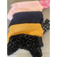 x Sm 12 "Minky/Fell Rüschen-Schildkröten-Farben in Tropfen 20% Geht An Crest Care Rettung von LabrujasJewels