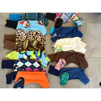 x Sm Vorgefertigte Fleece 12 "Rollkragen Pyjamas Details in Drop Down 20% Zur Rettung." von LabrujasJewels