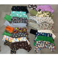 xsm 12 "Vorgefertigte Jammie Knit Cotton Jammies Rollkragen 20% Zu Crest Care Rettung von LabrujasJewels