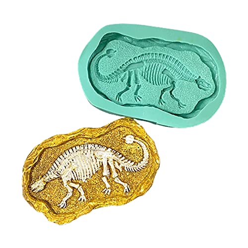 3D-Dinosaurier-Skelett-Silikonform, Geschenke für Ihre Klassenkameraden, Familie und Freunde, geeignet für handgefertigte Bastelarbeiten, Silikagel-Form, DIY von Labstandard