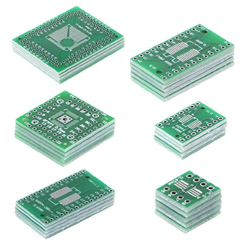 Labstandard 30 Stück PCB Board Kit auf DIP Adapter Konverter FQFP32-100 QFN48 SOP8 16 24 28 Sender Leiterplatte Konverter Netzteil Modul Antrieb Anschluss Elektronischer Chip Verstärker PCB Ladegerät Labstandard 30 Stück PCB Board Kit auf DIP Adapter Konverter FQFP32-100 QFN48 SOP8 16 24 28 Sender Leiterplatte Konverter Netzteil Modul Antrieb Anschluss Elektronischer Chip Verstärker PCB Ladegerät von Labstandard