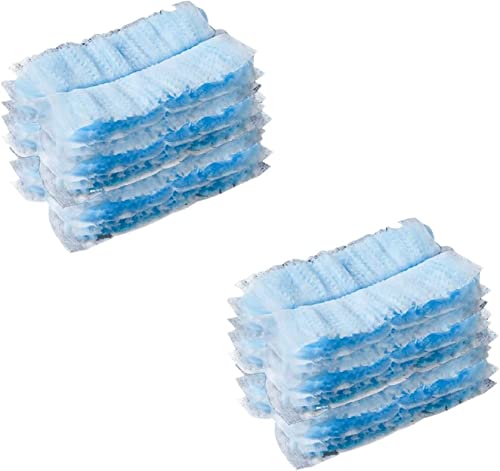 Labstandard Swiffer Staubmagnet Bodenwischer mit Ersatz Mikrofaser Tüchern und Handgriff Swiffer Staubmagnet Nachfüllpack Staubwischer gegen Staub, Tierhaare, Allergene (10 Ersatzköpfe) von Labstandard