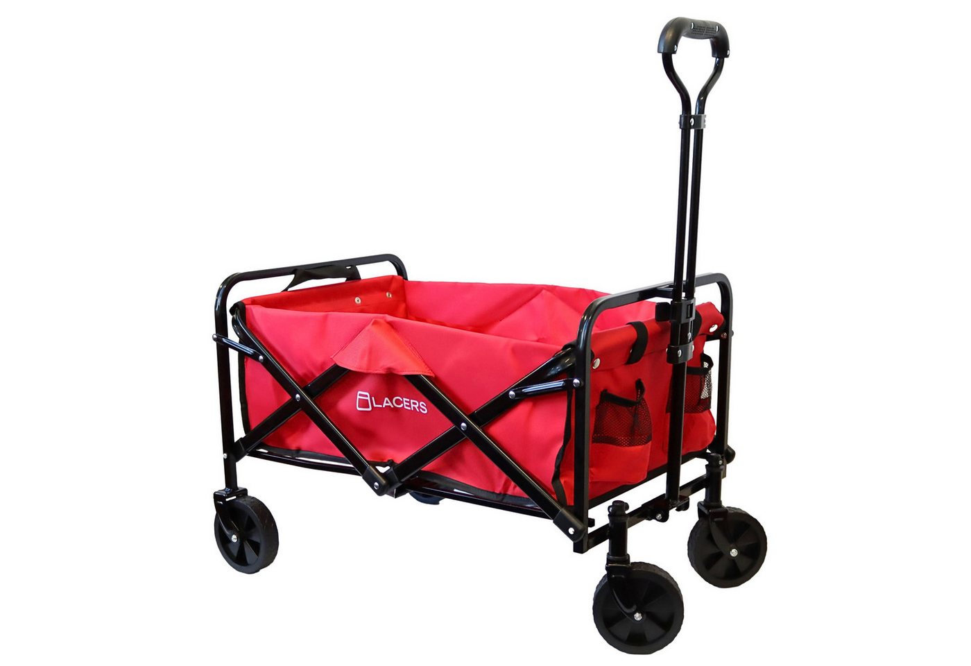 Lacers Bollerwagen Petrolline Bollerwagen Faltbarer Handwagen mit 4 Rädern bis 60Kg Lacers Bollerwagen Petrolline Bollerwagen Faltbarer Handwagen mit 4 Rädern bis 60Kg von Lacers
