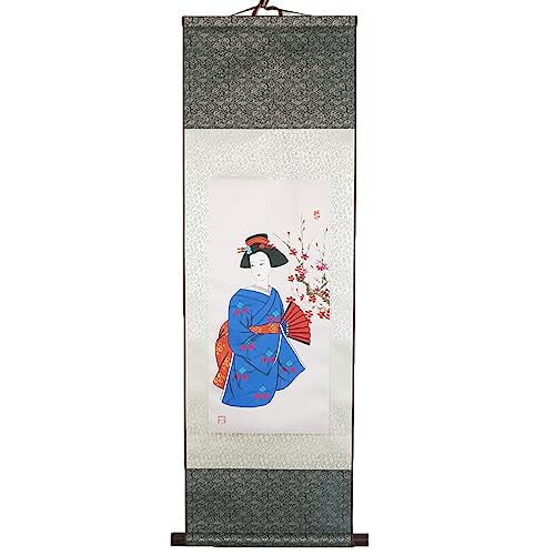 lachineuse – Kakemono Ambiance du Japon – Wandteppich – japanische Dekoration zum Aufhängen – 100 x 30 cm – japanische Frau – japanischer Gemäldedruck – graue Farbe – Geschenkidee Japan Asien lachineuse – Kakemono Ambiance du Japon – Wandteppich – japanische Dekoration zum Aufhängen – 100 x 30 cm – japanische Frau – japanischer Gemäldedruck – graue Farbe – Geschenkidee Japan Asien von lachineuse