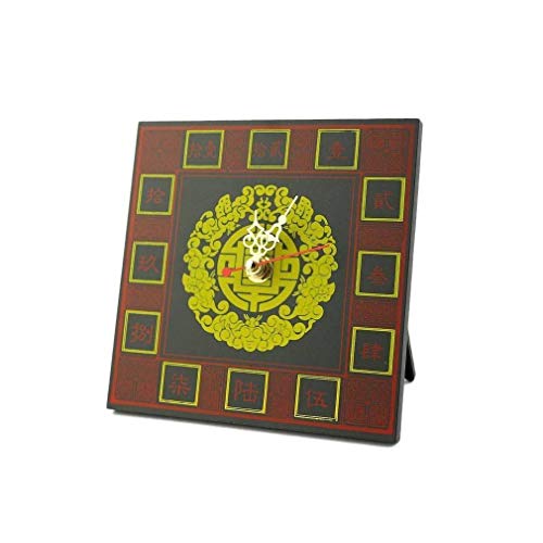 lachineuse – Un Air de Chine Pendel – Dekoration chinesischer Ideogramme – Maße 15 x 15 cm – aus Holz – zum Hinstellen oder Aufhängen – asiatische Dekoration – Geschenkidee China, Asien von lachineuse