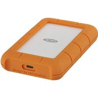 LaCie Rugged Secure 2TB Externe Festplatte 6.35cm (2.5 Zoll) USB-C® Silber, Orange STFR2000403 von Lacie