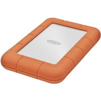 LaCie Rugged Mini 2TB Externe Festplatte 6.35cm (2.5 Zoll) USB 3.2 Gen 1 (USB 3.0) Silber, Orange 90 von Lacie